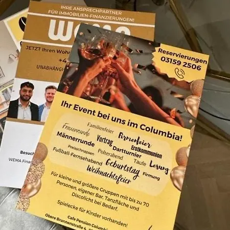 Columbia Inkl Fruehstueck Im Zentrum Pensionat 3*